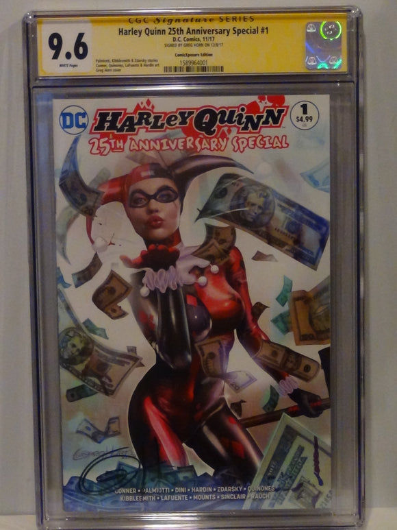 Harley Quinn #1 25th Anniversary Special (signed by Greg Horn)