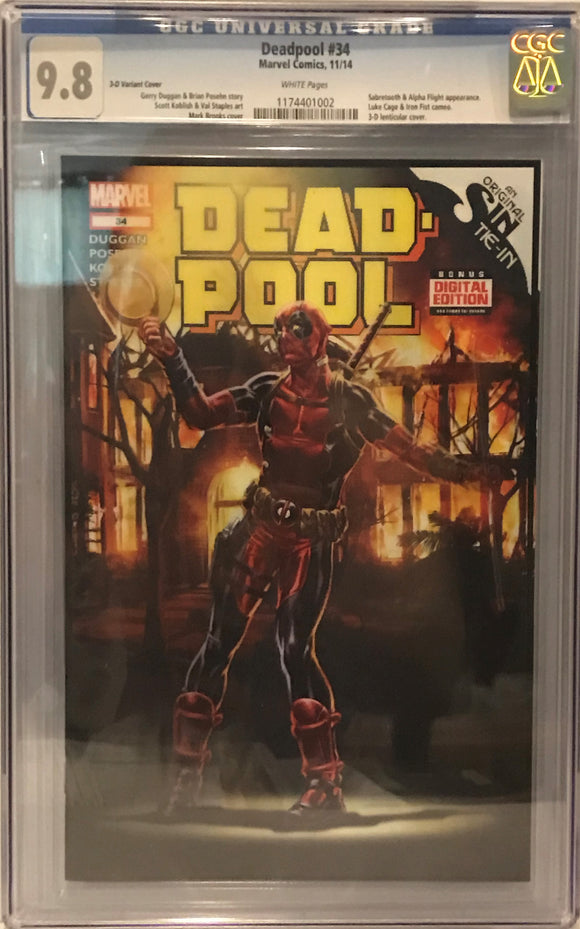 Deadpool #34 Lenticular