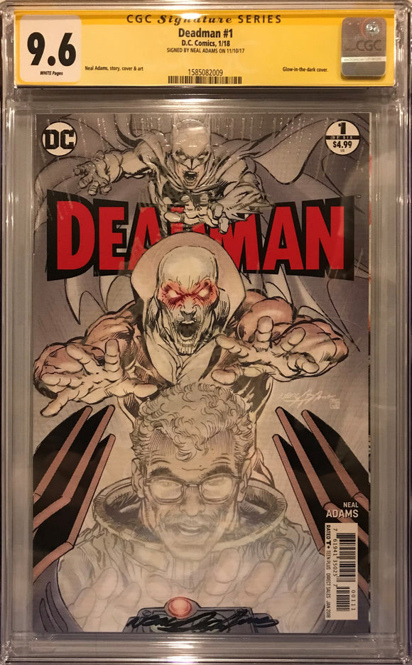 Deadman #1 Glow in the Dark Cover (Signed by Neal Adams)