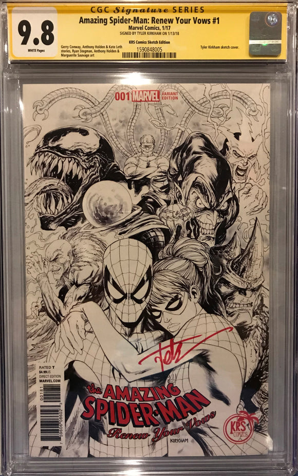 Amazing Spider-Man Renew your vows #1 (Signed by Tyler Kirkham)