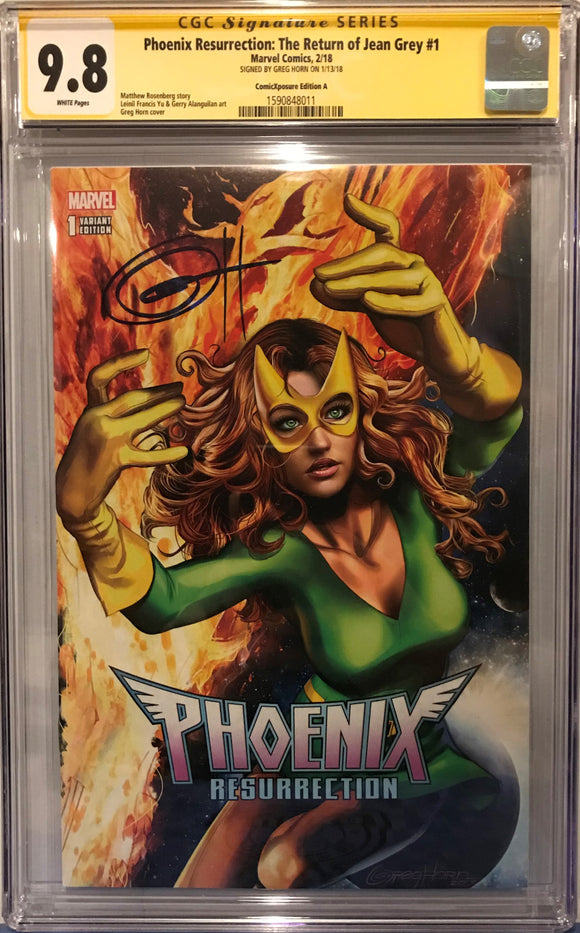 Phoenix Resurrection the Return of Jean Grey #1 ( Signed by Gregg Horn)