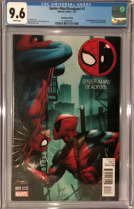 Spider-Man/Deadpool #1 Game Stop Variant Edition