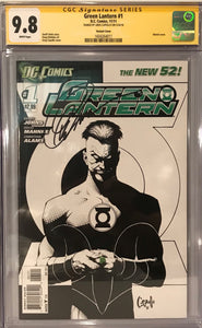The New 52 ! Green Lantern (Signed by Greg Capullo)