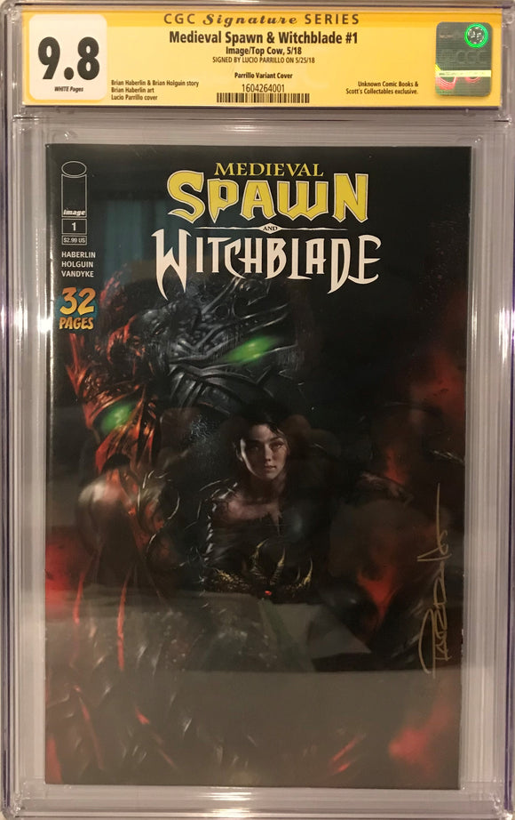 Medieval Spawn & Witchblade #1 (Signed by Lucio Parrillo)