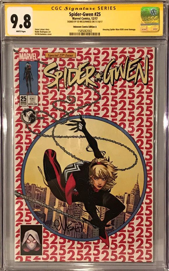 Spider-Gwen #25 (Signed by Ed McGuinness)