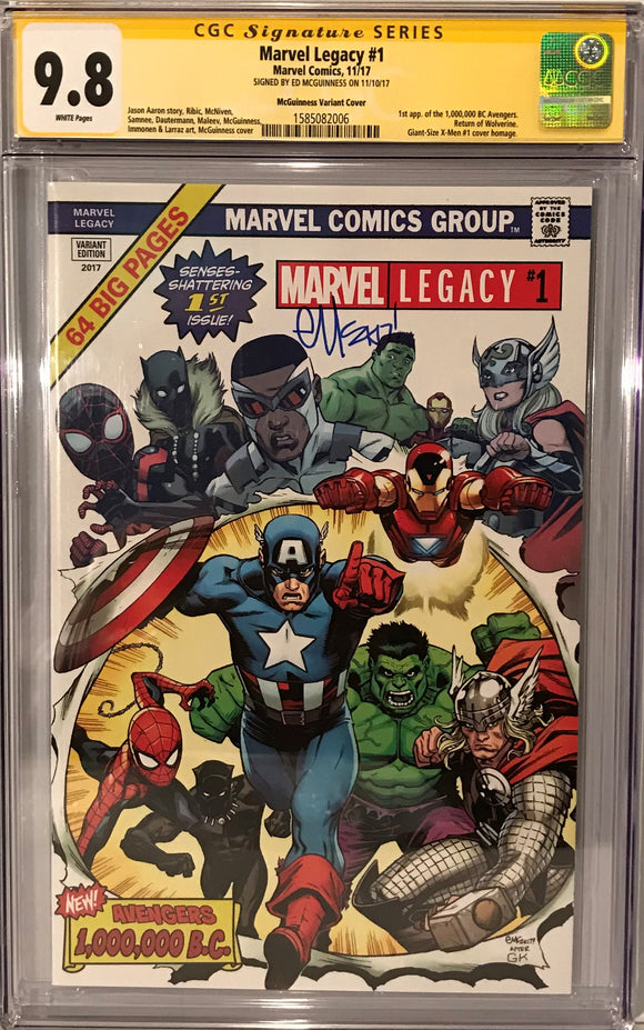 Marvel Legacy #1 (Signed by Ed McGuinness)