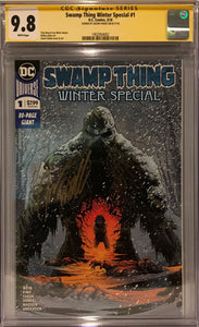 swamp thing winter special #1 (signed by jason fabok)